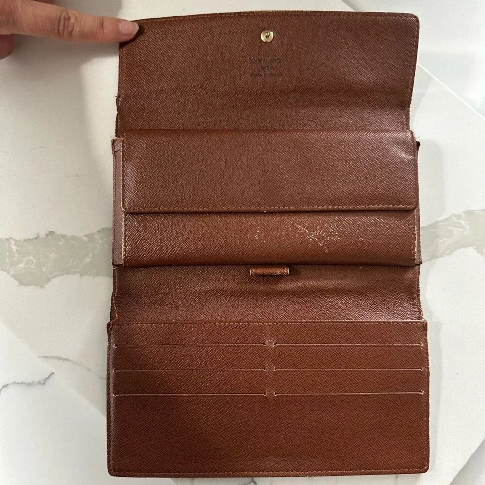 Vintage Louis Vuitton Monogram Porte Tresor International Long Wallet - Picture 6 of 12